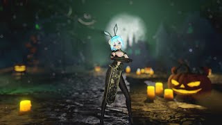 【MMD4K】Bunny Girl Miku Halloween [upl. by Vanzant]