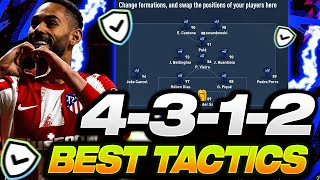 FIFA 22  AWESOME TIKI TAKA FORMATION 4312 Best Custom Tactics and Instructions [upl. by Kella]