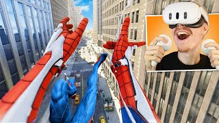 Become SpiderMan in First Person VR on Meta Quest 3 [upl. by Jeffry]