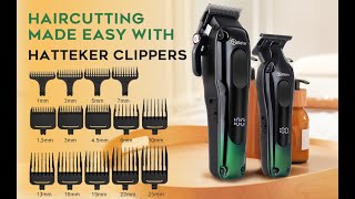 Hatteker Professional Hair Clippers for Men [upl. by Kippie]