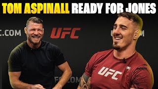 BISPING Tom Aspinall on UFC London Marcin Tybura Jon Jones and Ciryl Gane INTERVIEW [upl. by O'Neill]