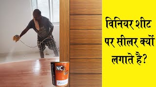 विनियर शीट पर सीलर क्यों लगाते हैWhy apply sealer on veneer sheets [upl. by Harry]