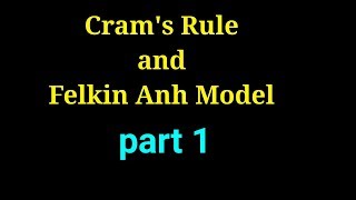 Crams rule and Felkin Anh model IIT JAM TIFR CSIR NET SET GATE DRDO CHEMISTRY [upl. by Hoes]