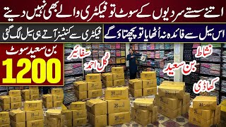 Bin Saeed Suit in 1200  Factory sy bhi itna sasta stock nhi milta  Factory Clearance Sale [upl. by Banquer]