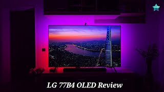 LG 77B4 Oled Review  Great Oled Smart Tv  GaVo Smart TvampAudio [upl. by Ynnek97]