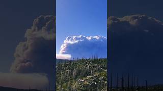 PARKS FIRE SEEN FROM THE TOP OF TOBIN RIDGE SUMMIT [upl. by Houser482]