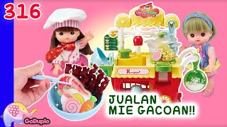 Mainan Boneka Eps 316 Rena dan Nene Jualan Mie Gacoan  Goduplo TV [upl. by Nohsed231]