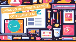 TUTORIAL CREA TU PRESENTACION EN CANVA CON PLANTILLA [upl. by Earle]