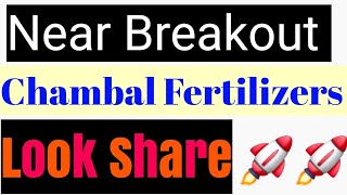 Chambal Fertilizers ll Share Price Near Breakout Level 🚨🚨 [upl. by Sissel142]