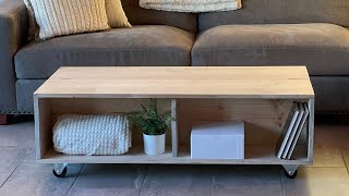 5 Board DIY Coffee Table [upl. by Katonah678]