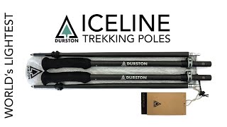 Durston Iceline Poles  Ultralight Trekking Poles [upl. by Nennahs]