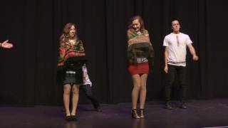 Russian club quotKalinka Malinkaquot for Brookdale Talent show 2017 [upl. by Anaiq]