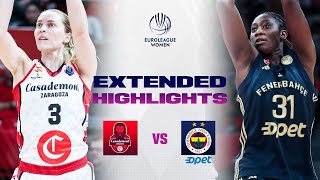 Casademont Zaragoza v Fenerbahce Opet  Full Game Highlights  EuroLeague Women 202425 [upl. by Mada451]