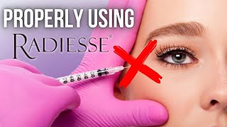 How To Use Radiesse Filler  Avoid THESE Mistakes  Lesson Of The Day [upl. by Fiorenze]