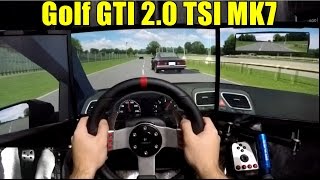 🔴► Live For Speed  Golf GTI 20 TSI MK7  Vectra 22 Turbo  Opala 41 Turbo  Pov GoPro Onboard [upl. by Martinelli721]