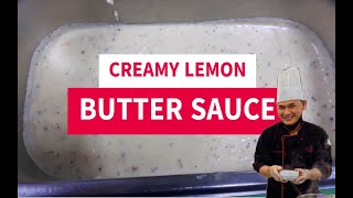 CREAMY LEMON BUTTER SAUCE [upl. by Neerihs]