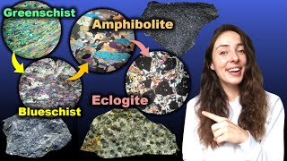 Metamorphism of Basalt amp Gabbro  Metabasite Mineral Assemblages  GEO GIRL [upl. by Darwen]