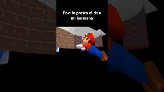 Pov le prestó el DS a mi hermano mario mariofranchise [upl. by Natsyrt]