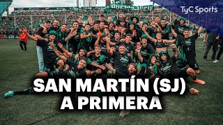 SAN MARTÍN DE SAN JUAN A PRIMERA  SHOW NACIONAL ESPECIAL 2024 🔥⚽ [upl. by Witt]