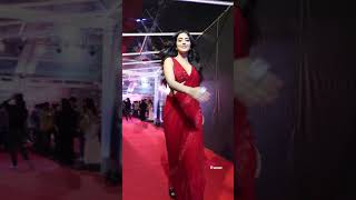 Malvika Sharma  Pure elegance in display at SIIMA 2022 [upl. by Anahsek]