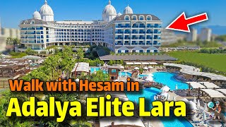 Adalya Elite Lara Hotel Uall Inclusive ANTALYA WALKING TOUR Travel Vlog  Adalya Elite Lara [upl. by Lehrer968]