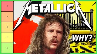 METALLICA Albums RANKED Best To WORST [upl. by Novi852]