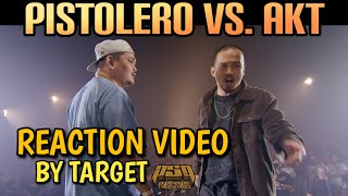 PANGIL SA PANGIL  PISTOLERO vs AKT REACTION amp REVIEW [upl. by Nylqcaj186]