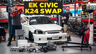 We put a 500 engine in our 10000 Civic [upl. by Gloriana962]