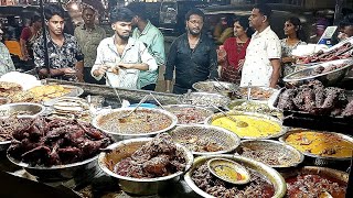 CHENNAI NON VEG KING  TNagar Bhai Kadai  Chennai street food  chennaifood idiyappam karidosai [upl. by Cykana]