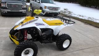 2001 Polaris Trailblazer 250 Walkaround [upl. by Critta]