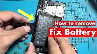 How to change Non removable Battery Smart Phone  Fix battery kaise removeHonor 8x battery replace [upl. by Grindle116]