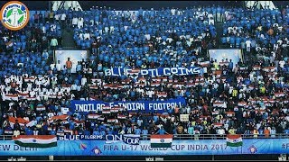 INDIA VS USA  What Indian Football Fans Did  FIFA U17 WORLD CUP [upl. by Nylleoj]