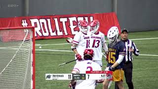 NJIT Mens Lacrosse Highlights  Merrimack April 6 2024 [upl. by Xylia]