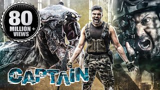 CAPTAIN New Released Full Hindi Dubbed Movie  Arya Aishwarya Lekshmi  South Movie Hindi Dub New [upl. by Ahsie173]