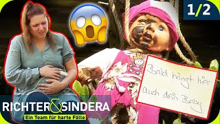 Creepy Puppen Hochschwangere wird aufs Äußere bedroht 🤰🏻​😱​ 12 Richter amp Sindera  SAT1 [upl. by Adabel]