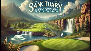 This HIDDEN Golf Course Will Leave You SPEECHLESS ★ Sanctuary ★ GSPro amp At Home Garmin R10 Golf Sim [upl. by Gray]