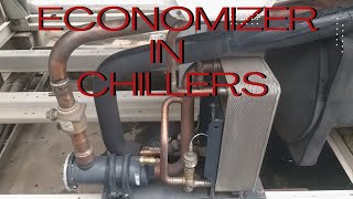 Economizer in chiller ECONOMIZER sub assembly चिलर में ECONOMIZER का काम [upl. by Aral700]