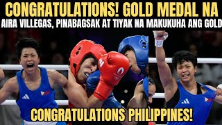 CONGRATULATIONS GOLD MEDAL for the PHILIPPINES Aira Villegas PINABAGSAK ang KALABAN [upl. by Nadya]