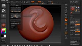 Creazione del pennello quotStandard Sharpquot in zBrush [upl. by Kin]