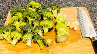 How to make broccoli 🥦 with its stem for maximum health benefits [upl. by Oeram]