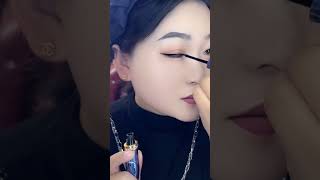 Eye makeup can be solved in minutes big eye makeup beauty makeup beginner eyelinerTutorial mye [upl. by Llaccm]