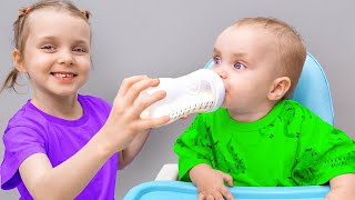 Funny Kids Stories with Dasha and Baby [upl. by Cryan]