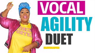 VOCAL AGILITY Exercise DUET wVocal Coach Cheryl Porter [upl. by Sion143]