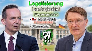 Echte Legalisierung oder nur Modellprojekt  Legaler Eigenanbau und Konsum in Luxemburg [upl. by Olsson585]