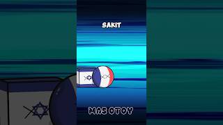 Negara Yang Sering Bertengkar part 46 shorts countryballs [upl. by Enirahtak625]