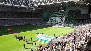 Stockholmsderby Hammarby  AIK prematch tifo og pyro 20 mai 2018 Full version [upl. by Jay870]