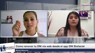 Reniec te escucha Como renovar tu DNI por el app DNI Biofacial [upl. by Nerua]