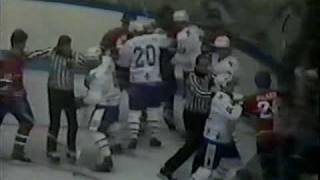 1982 Nordiques vs Canadiens Game 3 Highlights Second Period [upl. by Nilrac]