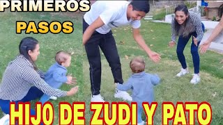 PRIMEROS PASOS DEL HIJ0 DE ZUDIKEY Y PATO [upl. by Berna]