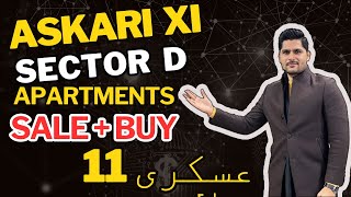 Askari 11 Sector D Apartments  Askari XI Apartments  Best Apartments in Lahore For Investment [upl. by Nolra39]